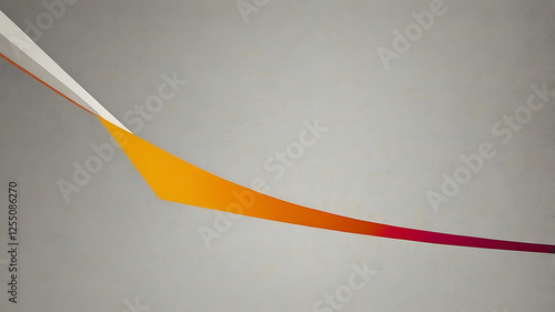 A soft gradient background with a minimalist line art illustration placed subtly at the center. The design is simple and clean, leaving enough space for text.