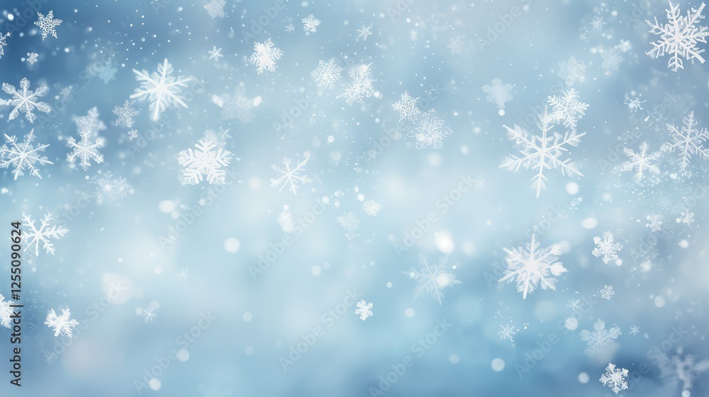 magical snowflakes blue magical snowflakes blue