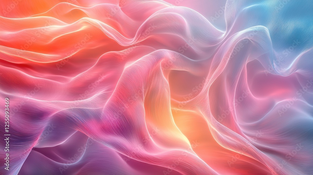 Obraz premium Abstract Flowing Colors