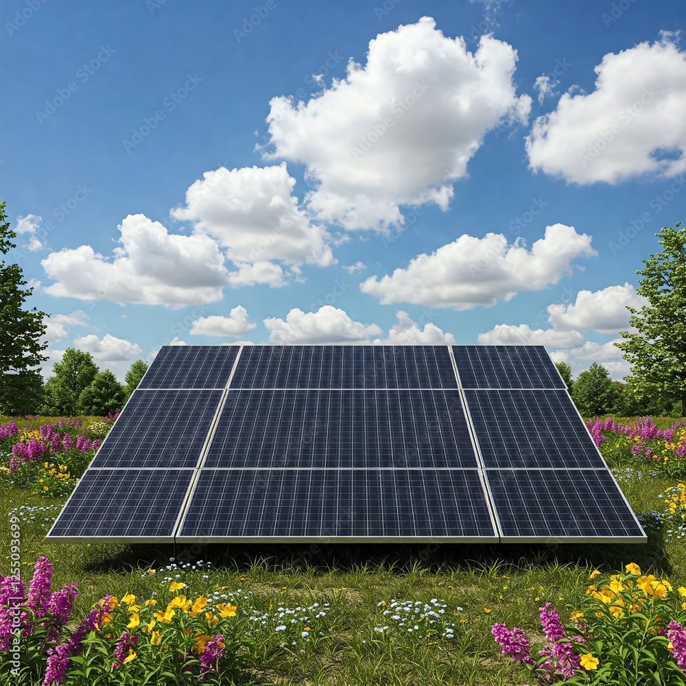 solar panels on the field outdoor and environment solar panels on the field outdoor and environment