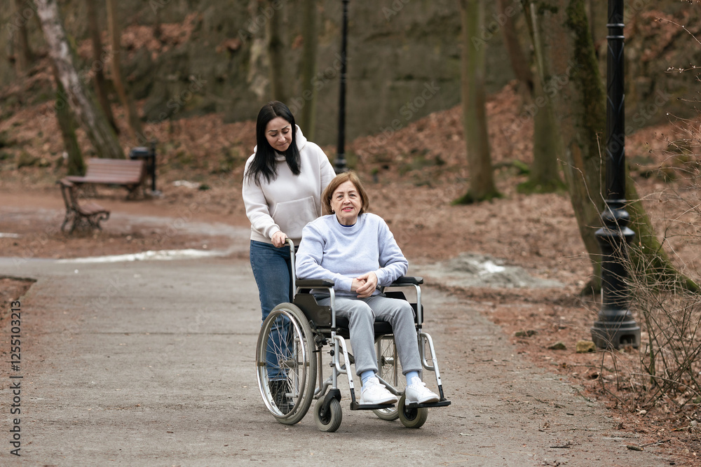 A Caring Companion Wheelchair Experience Enjoying a Walk in Nature with Comfort and Joy A Caring Companion Wheelchair Experience Enjoying a Walk in Nature with Comfort and Joy