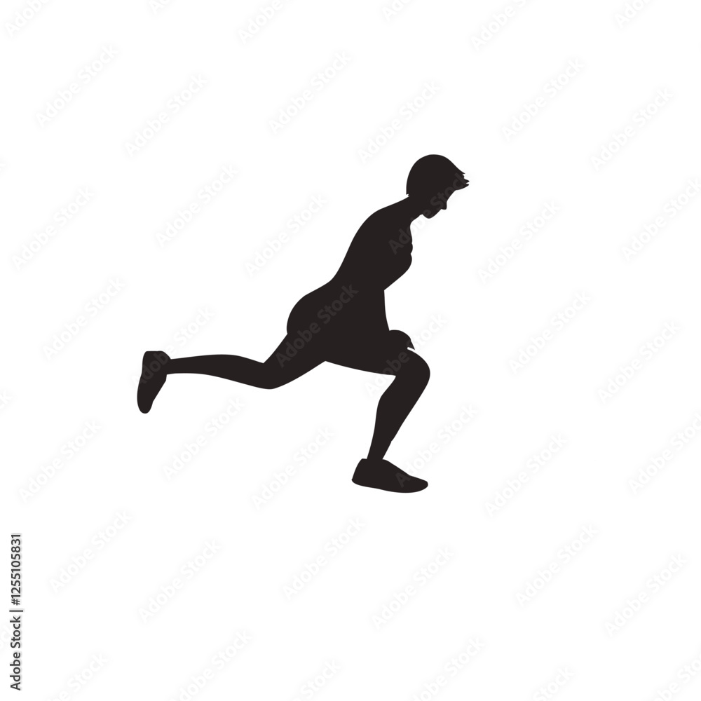A picture of workout concept vector design A picture of workout concept vector design