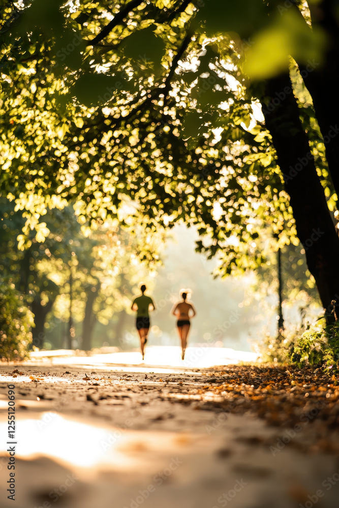 Explore the Serenity of Outdoor Running: Captivating Morning Moments of Fitness and Nature Amidst a Lush Green Landscape Explore the Serenity of Outdoor Running: Captivating Morning Moments of Fitness and Nature Amidst a Lush Green Landscape