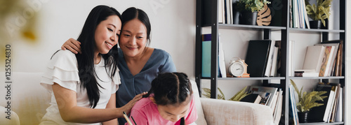 Celebrating family togetherness and inclusivity in a warm home environment for LGBTQ communities