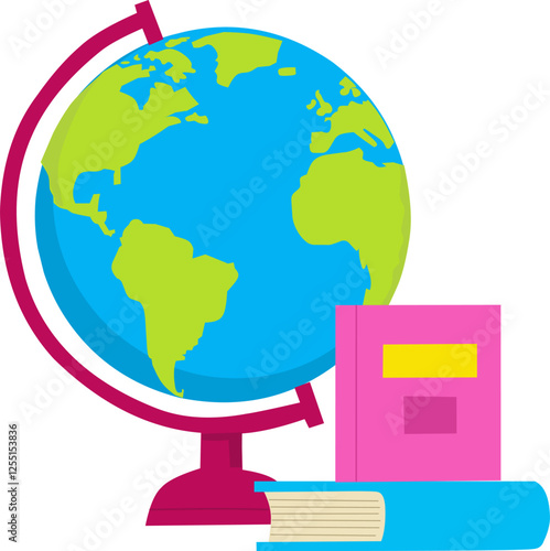 globe on the table