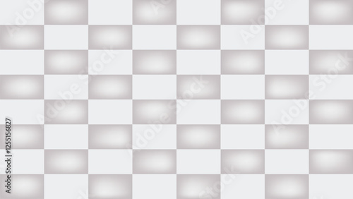 Grey Square Blocks Abstract Background Stock Vector