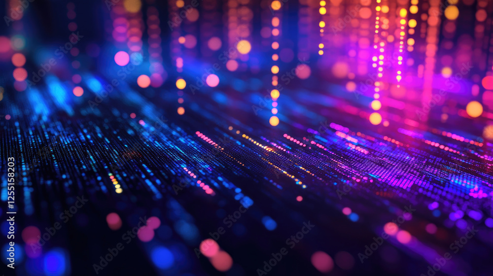 Abstract digital background with vibrant colors and light streaks. Abstract digital background with vibrant colors and light streaks.