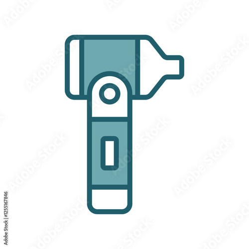 otoscope icon vector design template simple and clean