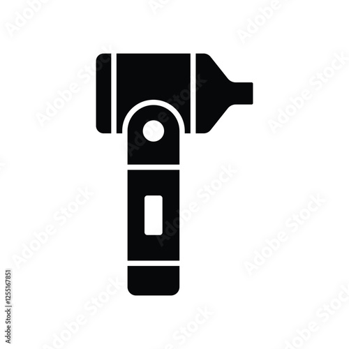 otoscope icon vector design template simple and clean