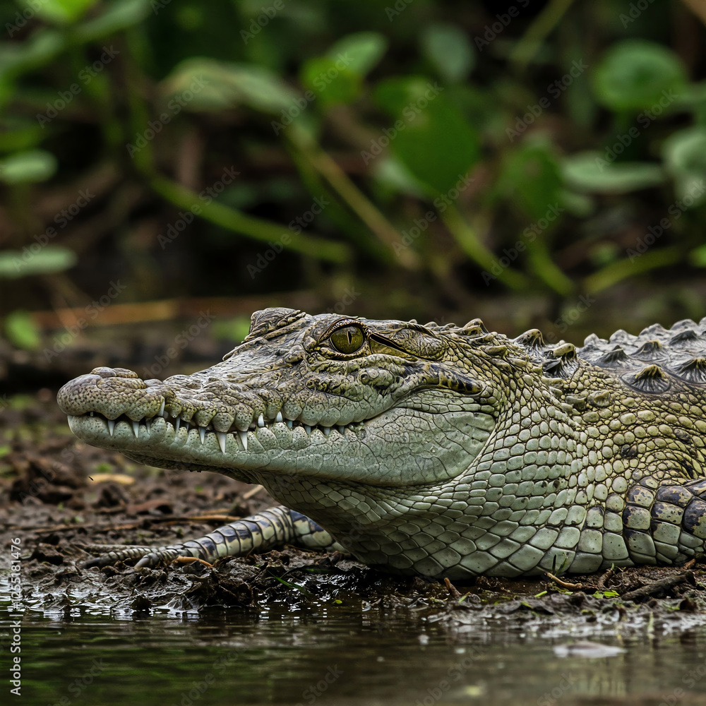 american alligator in the everglades open mouth in the ground american alligator in the everglades open mouth in the ground
