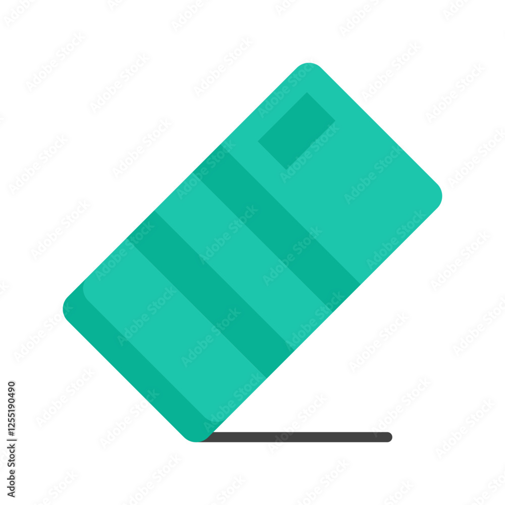 Eraser flat icon Eraser flat icon
