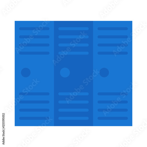 Locker flat icon