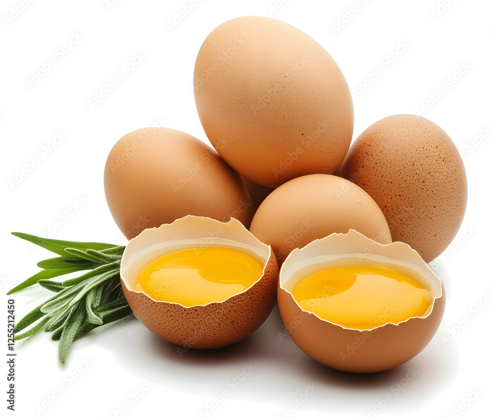 A raw chicken egg, side view, white background, isolated image, professional photography, ultra-detailed. A raw chicken egg, side view, white background, isolated image, professional photography, ultra-detailed.