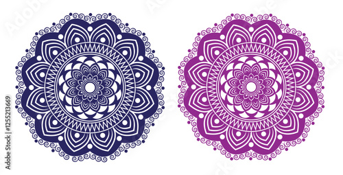 luxury mandala pattern vector design 