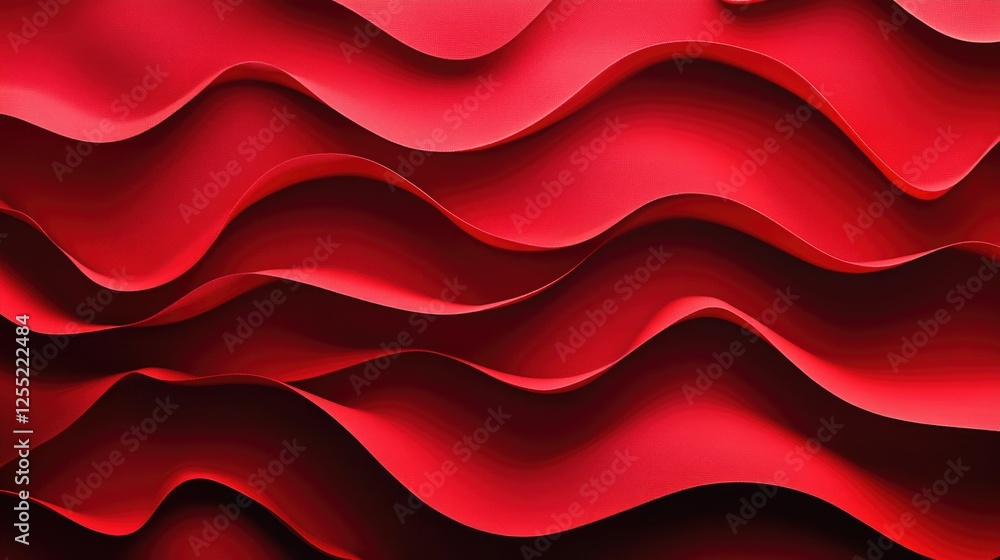 A luxurious red cloth texture in satin fabric, creating an elegant backdrop A luxurious red cloth texture in satin fabric, creating an elegant backdrop