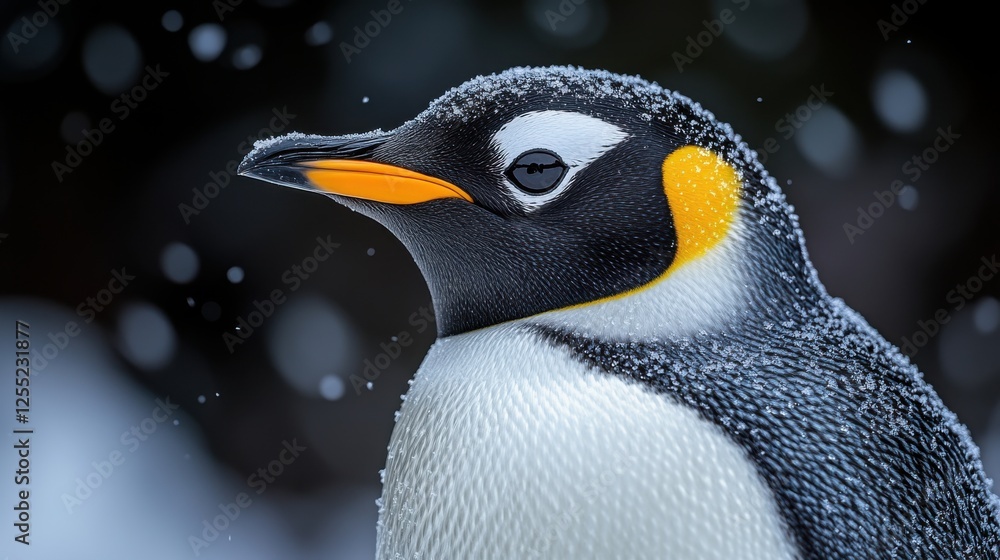 Naklejka premium penguin isolated on transparent background