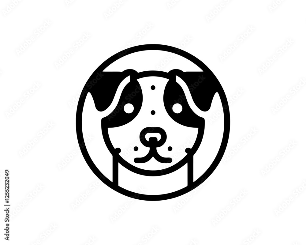 vector illustration of a dog vector illustration of a dog