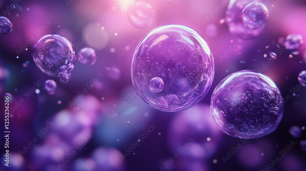 custom made wallpaper toronto digitalTransparent purple bubble background