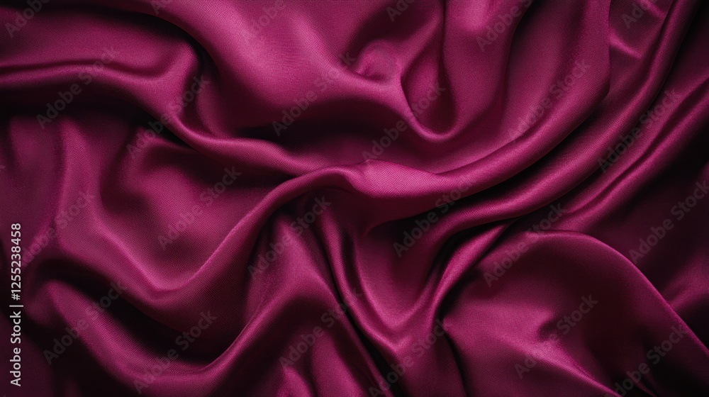 A high-resolution pink silk texture with soft waves and a shimmering surface A high-resolution pink silk texture with soft waves and a shimmering surface