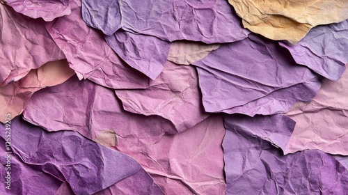 Wallpaper Mural A high-resolution textured purple paper background with subtle creases and organic fibers Torontodigital.ca