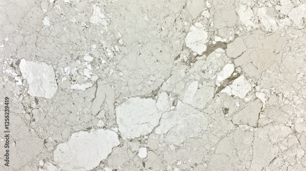 Fototapeta premium A high-resolution white marble texture with soft gray veining and natural organic patterns