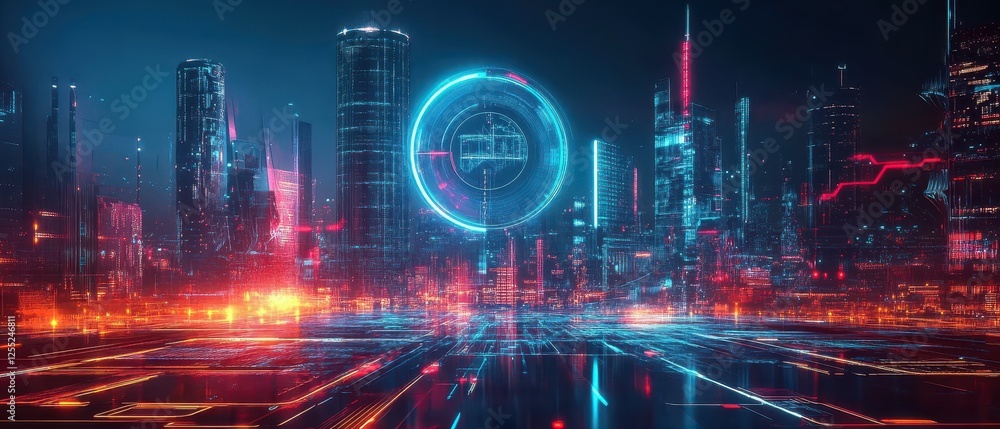Obraz premium SciFi, Fantasy Futuristic WorldBuilding optimization framework