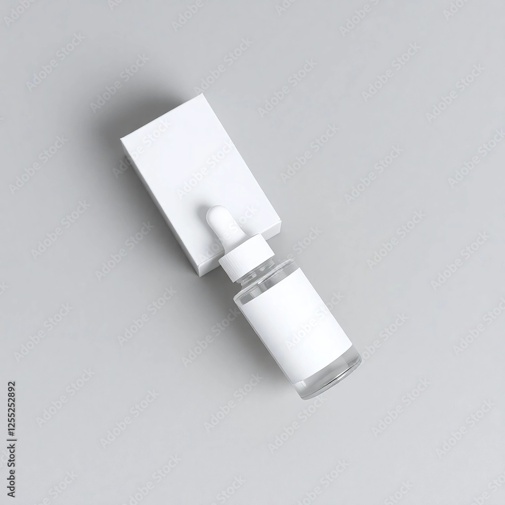 Branding Mockup for Dropper Bottle Packaging Branding Mockup for Dropper Bottle Packaging