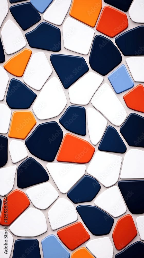 Colorful abstract background with mosaic glass tiles and geometric patterns in vector illustration Colorful abstract background with mosaic glass tiles and geometric patterns in vector illustration