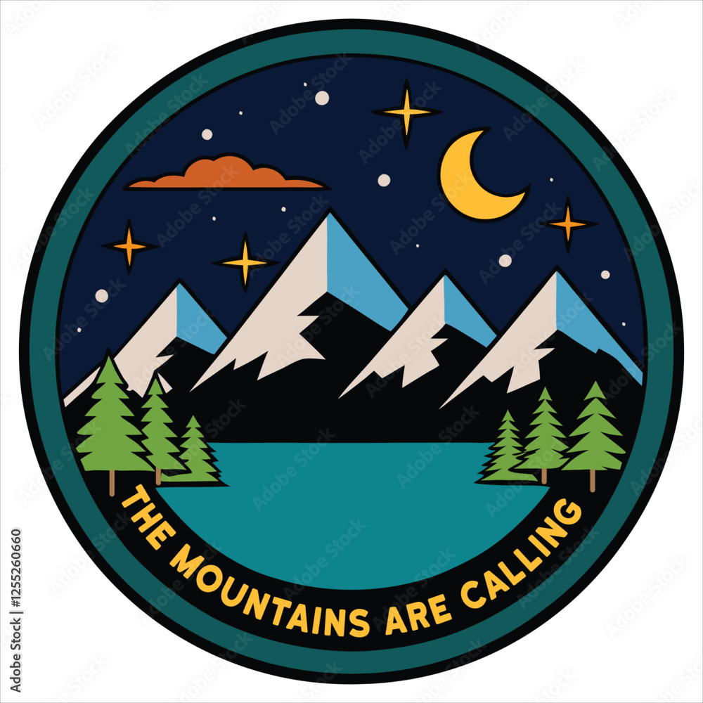 Summer Beach Nature Label Illustration on Summer Camp Patch Badge Vector
Summer Beach Nature Label Illustration on Summer Camp Patch Badge Vector