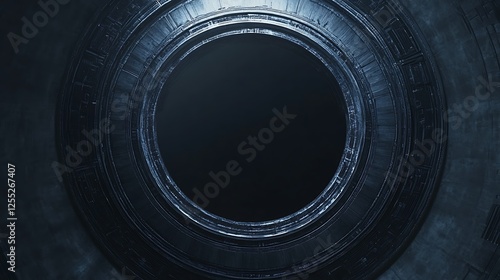 Wallpaper Mural Dark portal, space, sci-fi background Torontodigital.ca
