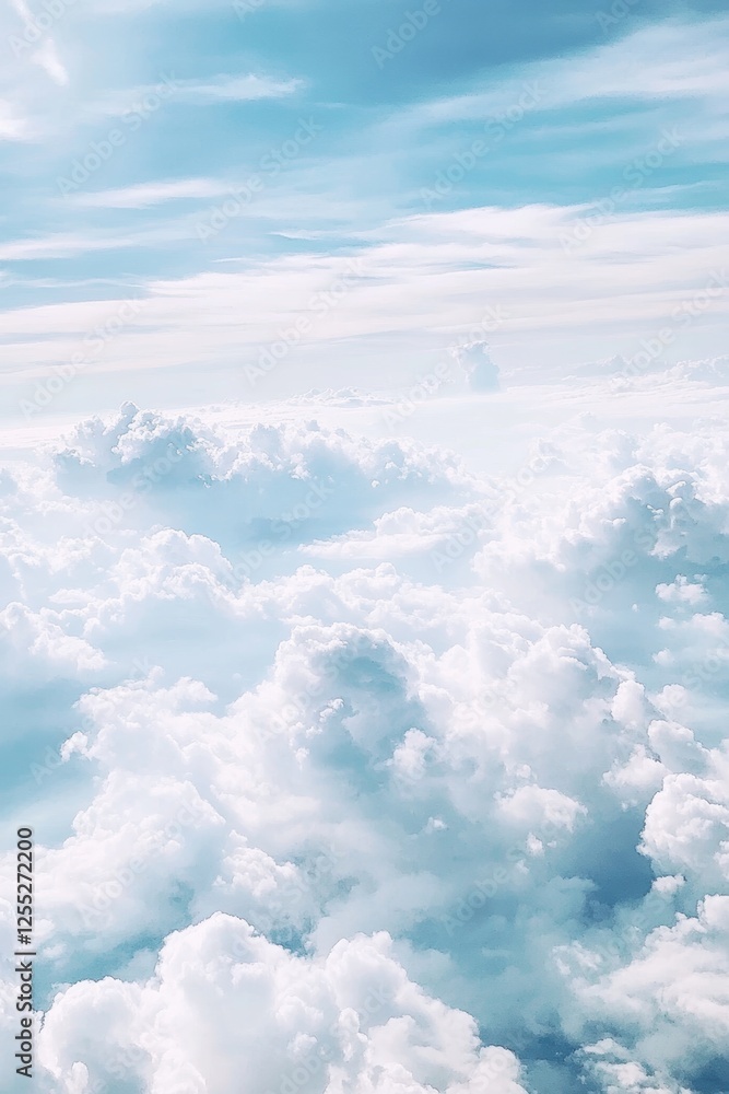 Sky, clouds, and serene view of nature above with soft white formations, illustrating tranquility and freedom in the atmosphere on a clear day. Sky, clouds, and serene view of nature above with soft white formations, illustrating tranquility and freedom in the atmosphere on a clear day.