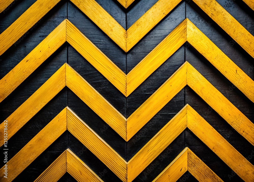 Candid AI photo, yellow chevron backdrop. Candid AI photo, yellow chevron backdrop.