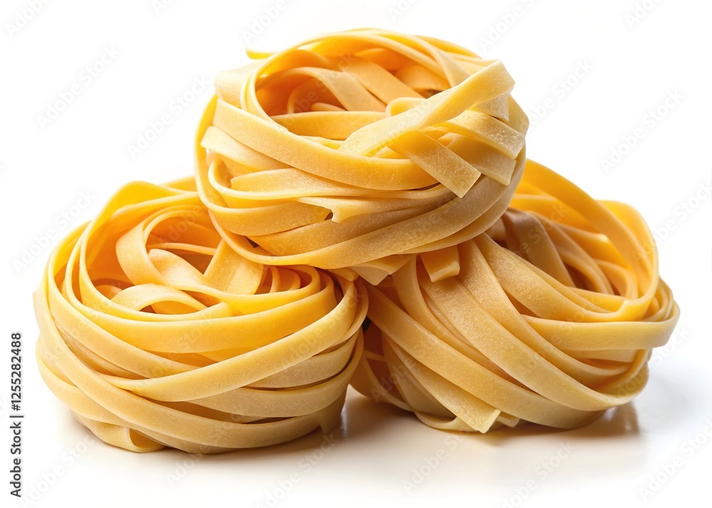 Documentary fettuccine pasta photography: dry bundle. Documentary fettuccine pasta photography: dry bundle.