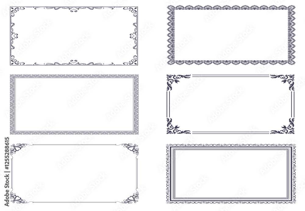 certificate-frames-collection-with-ornaments certificate-frames-collection-with-ornaments