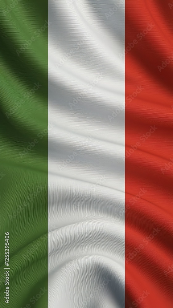 Obraz premium Italy national flag background.