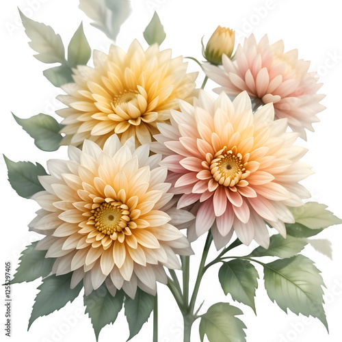 bouquet of chrysanthemums