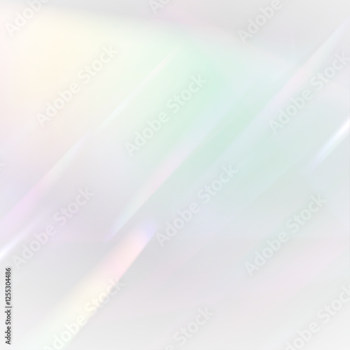 A delicate fusion of light and color creates an otherworldly glow, where radiant beams merge into a surreal symphony of spectral harmony, forming an endless canvas of weightless iridescence and infini