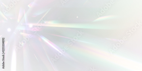 Translucent prisms scatter light into a breathtaking play of cosmic colors, where every beam tells a story of serenity, infinity, and celestial beauty, immersing the viewer in a dreamlike landscape of