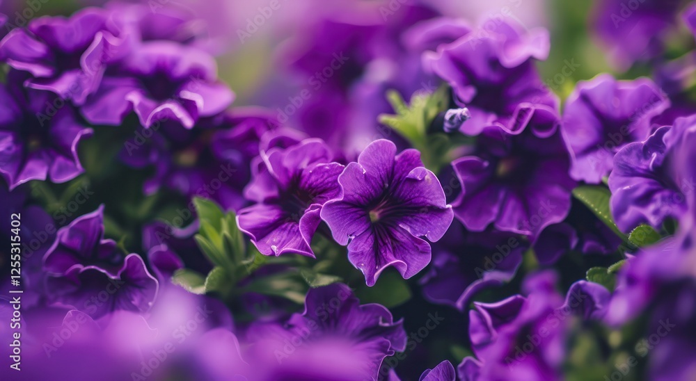 close up summer spring flower border of purple flowers in nature Colorful floral background elegance botanical close up summer spring flower border of purple flowers in nature Colorful floral background elegance botanical