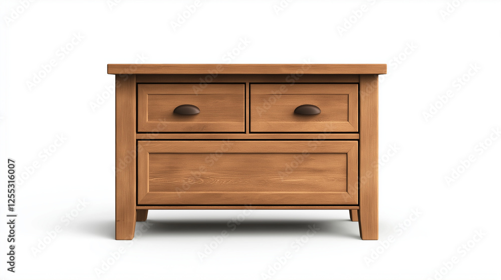 wooden sideboard featuring closed cabinets , minimalist design. Ideal for modern living spaces, combining functionality with contemporary style. Isolated on white background wooden sideboard featuring closed cabinets , minimalist design. Ideal for modern living spaces, combining functionality with contemporary style. Isolated on white background