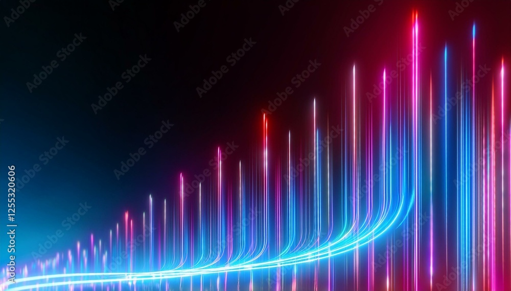 3d render, abstract futuristic neon background 3d render, abstract futuristic neon background