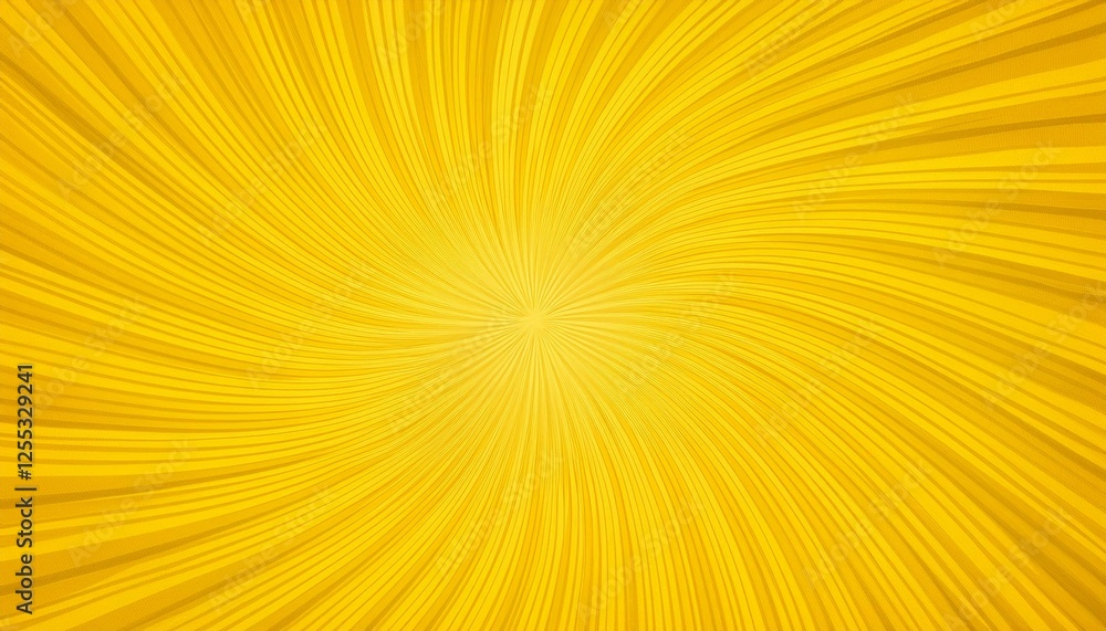 Obraz premium yellow rays background pop art