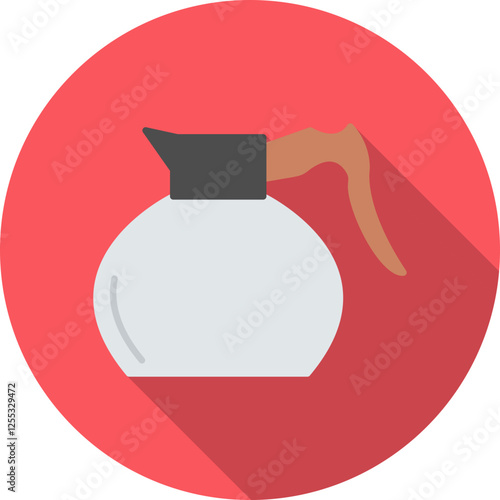 Coffee Pot Vector Icon