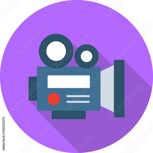 Video Camera Vector Icon