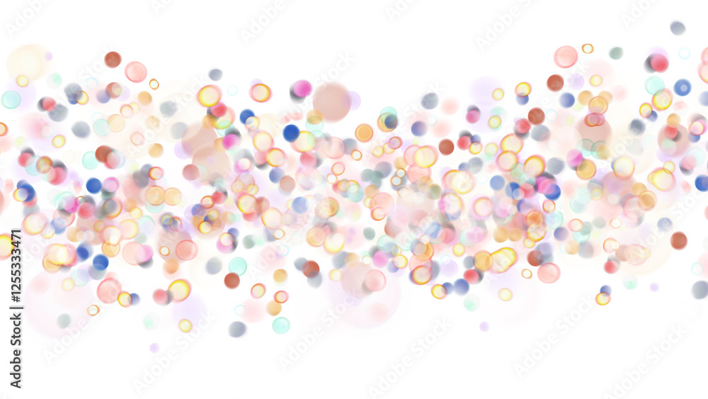 Festive bokeh lights glittering on transparent background Festive bokeh lights glittering on transparent background