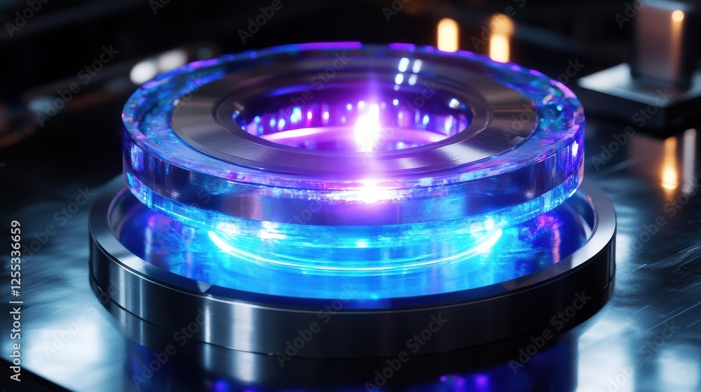 Quantum Core Emitting Blue and Purple Holographic Layers Quantum Core Emitting Blue and Purple Holographic Layers