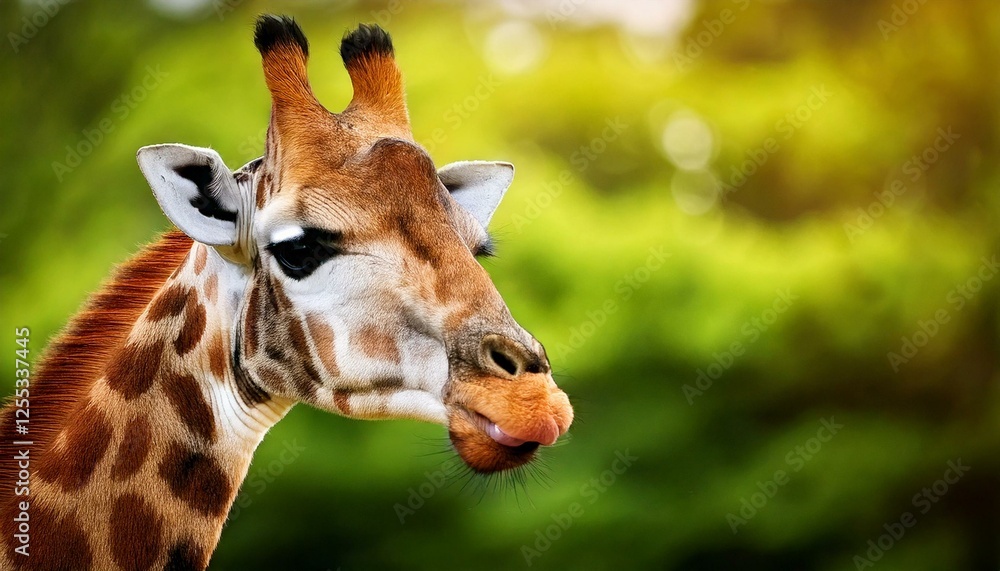 Obraz premium giraffe in the zoo