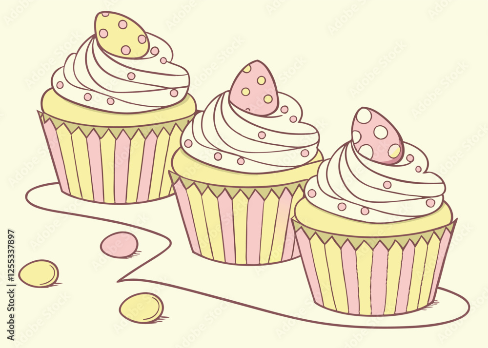 Adorable Easter Cupcakes, Tiny Eggs & Springtime Delights food cute sweet treat Adorable Easter Cupcakes, Tiny Eggs & Springtime Delights food cute sweet treat