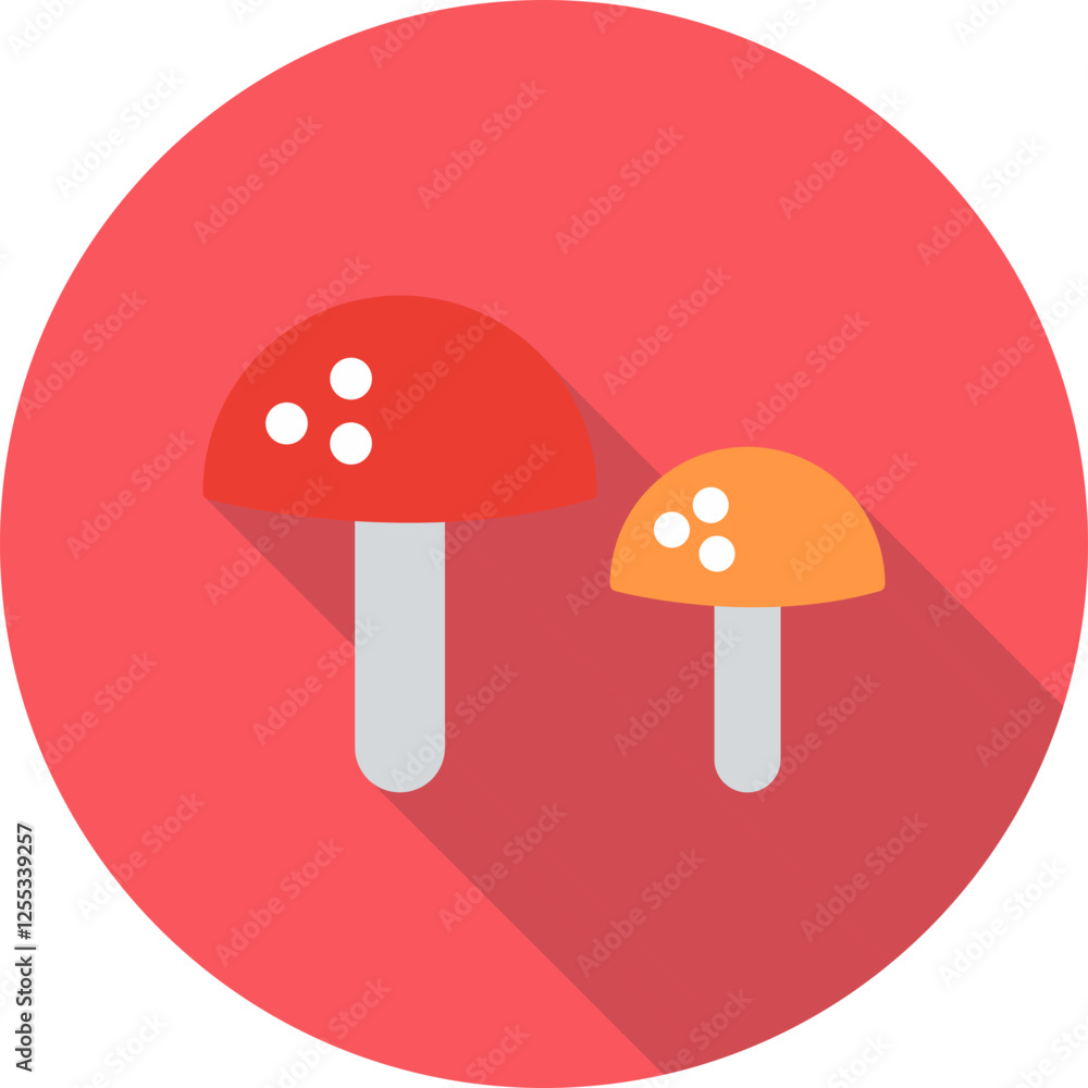 Mushrooms Vector Icon Mushrooms Vector Icon