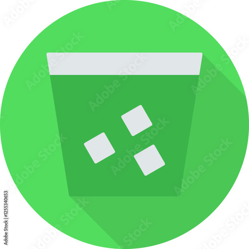 Unique Double Shot Vector Icon